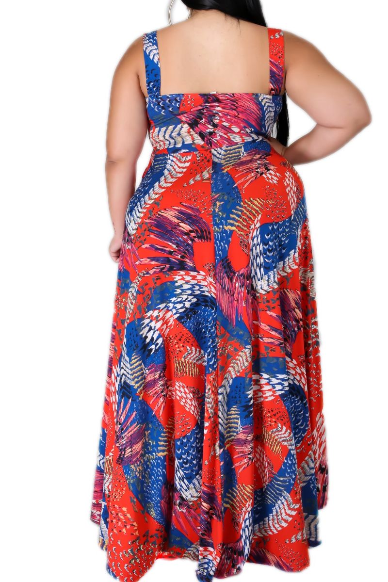 Final Sale Plus Size Split Front Maxi ...